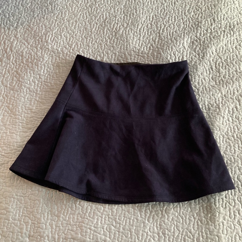 Navy Blue mini skirt